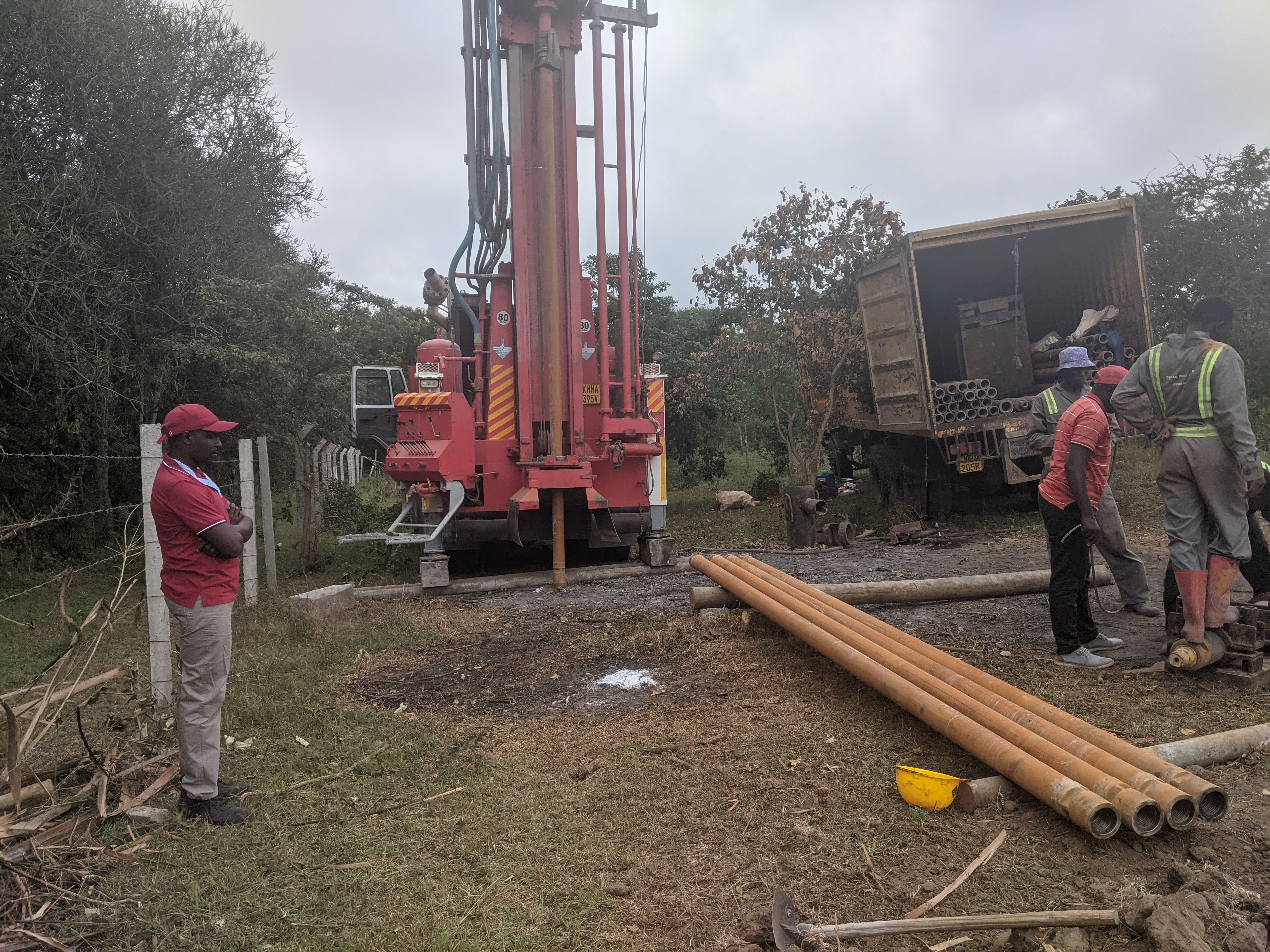 Commercial borehole drilling project in Kiambu